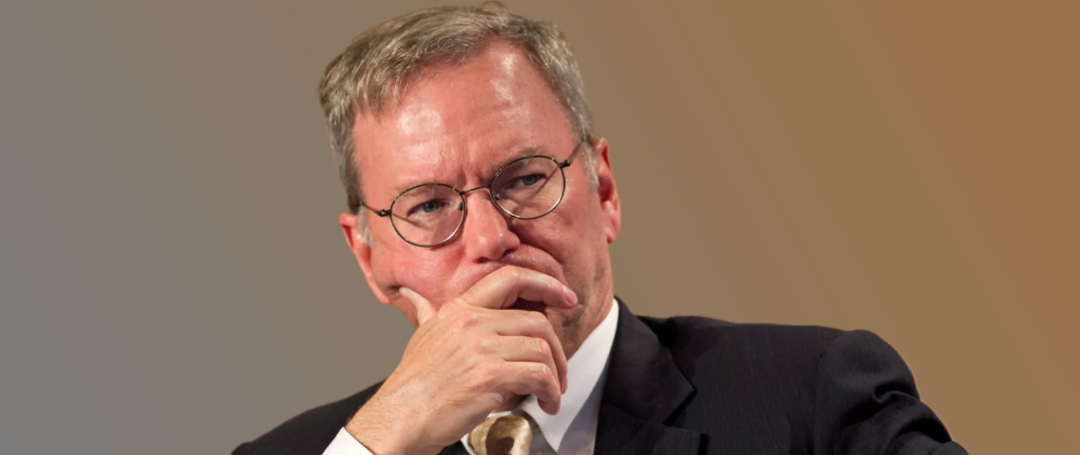 前谷歌CEO Eric Schmidt 谈中美科技竞争与AI发展前景